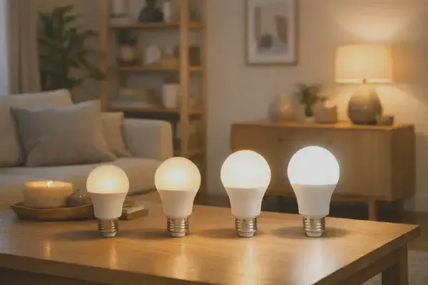 Selection d'ampoules LED pour choisir la bonne puissance d'eclairage