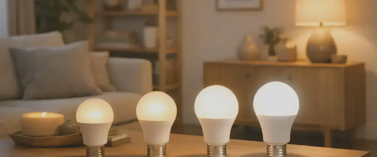 Selection d'ampoules LED pour choisir la bonne puissance d'eclairage