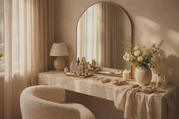 Objets colores eclaires pour illustrer le rendu fidele des couleurs